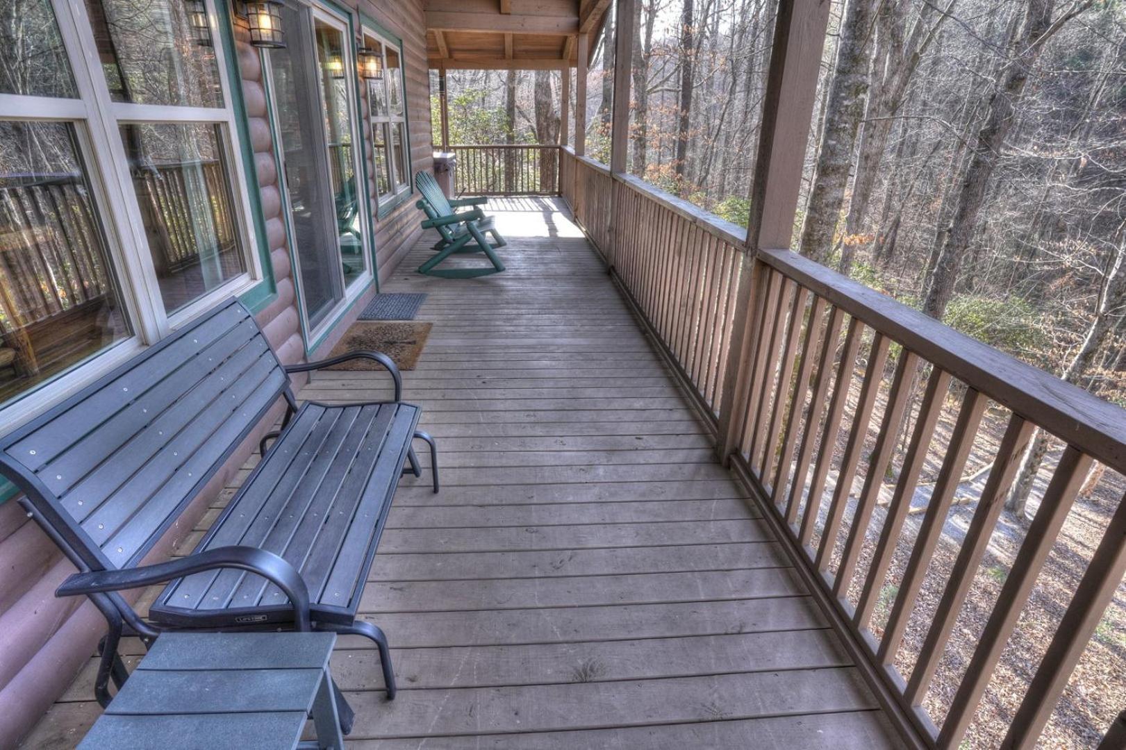 Luxury Cabin Sleeps 8 With Creekside Fire Pit Near Helen Ga Cleveland Exterior photo